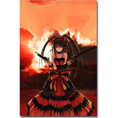 Sonico Kurumi Anime Sexy Full Round Drill Diamond 5D Embroidery Cross Stitch Picture Mosaic Wall Art Gift Painting Home Decor