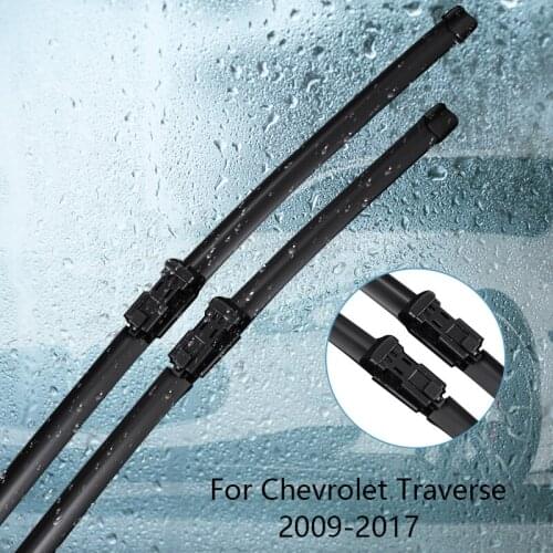 Wipers Blade ForChevrolet Traverse 2009 2010 2011 2012 2013 2014 2015 2016 2017Car Accessories For Auto Rubber Windscreen Wiper