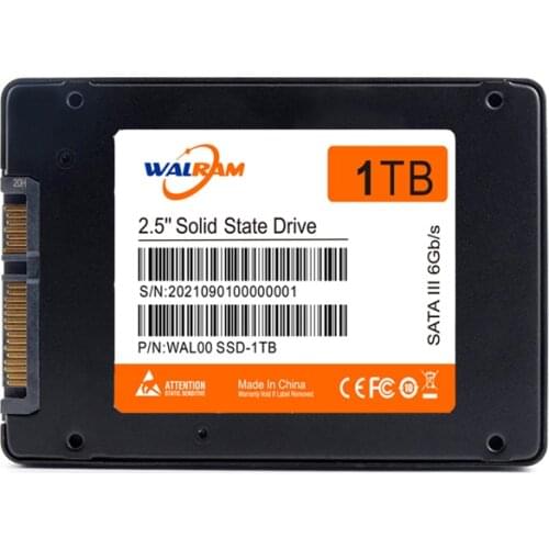 WALRAM SSD 1 tb 2.5 SATA3 SATA SSD 240 gb 120gb 500gb SSD Disk 480gb 2tb Internal Solid State Hard Drive for Laptop Computer hdd