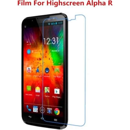 1/2/5/10 Pcs Ultra Thin Clear HD LCD Screen Protector Film With Cleaning Cloth Film For Highscreen Alpha R