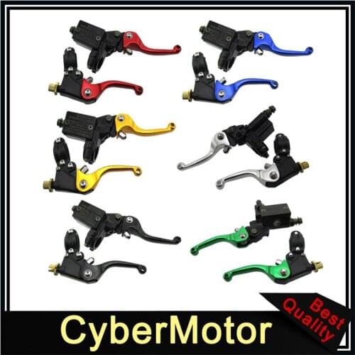22mm CNC Hydraulic Brake Master Cylinder Clutch Lever For Chinese XR CRF KLX TTR SSR Apollo Kayo Stomp 50cc-250cc Dirt Pit Bike
