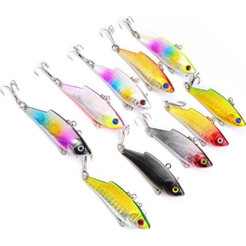 5.5cm 10G VIB Bait Classic Lure Bait Plastic Hard Bait Lures Bait Black Fish Bait fishing