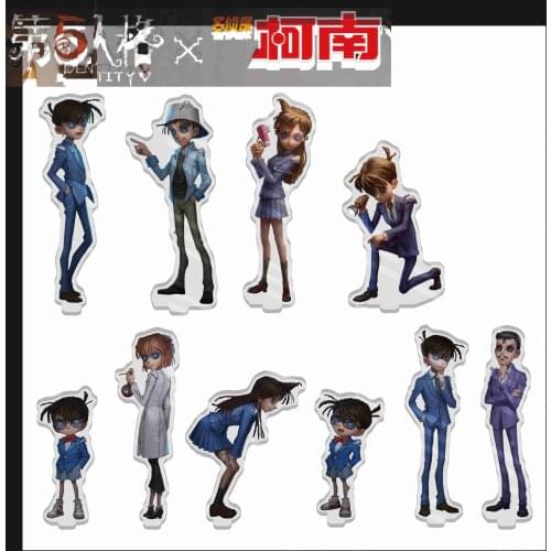 Anime Identity V X Detective Conan Furuya Rei Emily Dyer Aesop Carl Game Acrylic Figure Stand Display Model Plate Desk Decor Toy