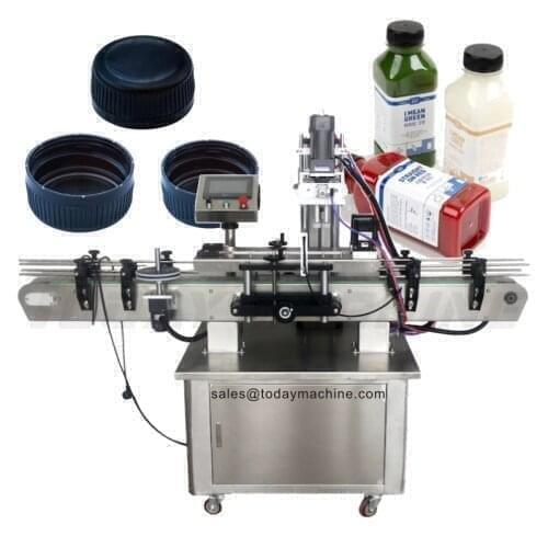 Automatic bottle screw capping machine