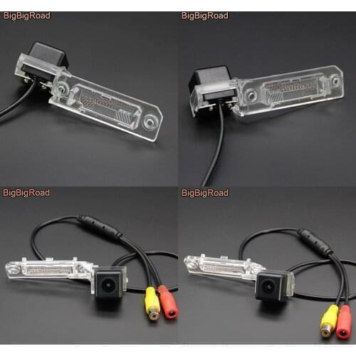 BigBigRoad For Seat Leon 1P1 Ibiza 6J Hatchback / Inca 2006 - 2012 Car HD Rear View Parking CCD Camera Auto Backup Monitor