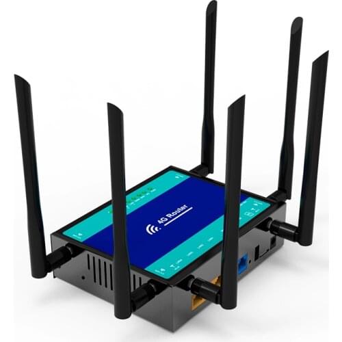 Cioswi WG155-T CAT6 Gigabit Dual Band IPQ4019 880MHz Chipset 4G LTE Wifi Router DDR3 256MB With SIM Card 1300Mbps High Speed