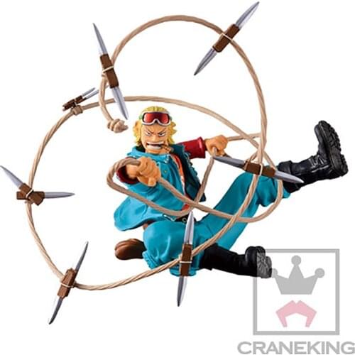 BANDAI Banpresto SC King of Shapers One Piece Movie Paulie Anime Figurine