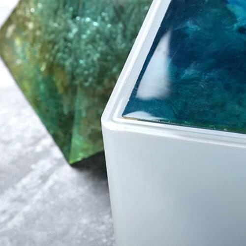 Pyramid Shape Molds DIY Resin Crafts Decorations Epoxy Mould Transparent Silicone Mold