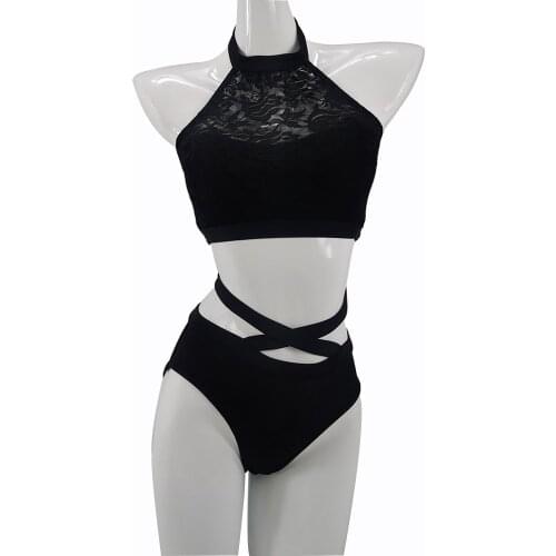 Hope&Win Women Pole Dancing Clothes Dream Catcher Sexy Girl Club Wear High Waisted pants Lycra two colors