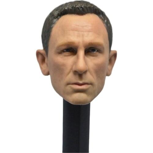 1/6 Daniel Craig Head Sculpt 3.0 For James Bond 007 Skyfall Spectre Hot Toys