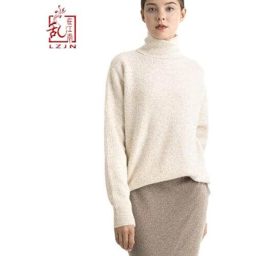 Женские вязаные пуловеры LZJN China At AliExpress