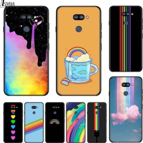 Fashion Rainbow Art For LG K22 K71 K61 K51S K41S K30 K20 2019 Q60 V60 V50 V40 V35 V30 G8 G8S G8X ThinQ Phone Case