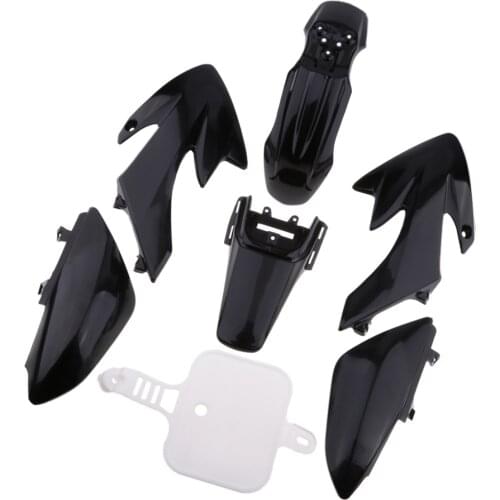 Fairing Body Fenders Kit For Honda CRF50 Pit Bike 50CC 120CC 125CC Black
