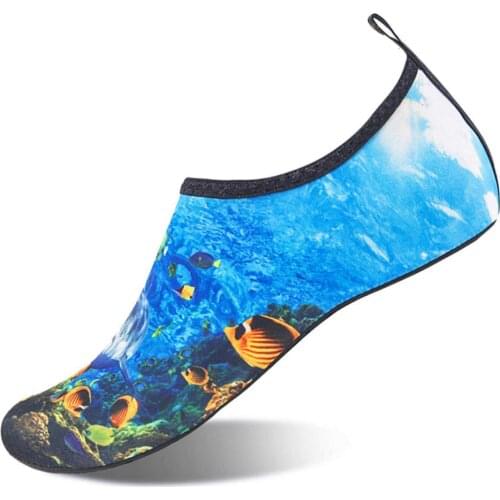 Beach summer outdoor wading shoes swimming surfing sea slippers quick-drying water sports shoes boys and girls soft foldable wat