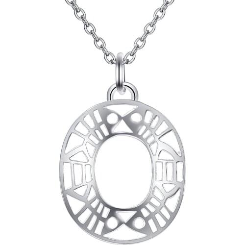 Lucky Charm Silver Color Pendants For Women Fashion Jewelry Necklace Lady Accessories Fashion Jewelry Pendant Fishbone AN343