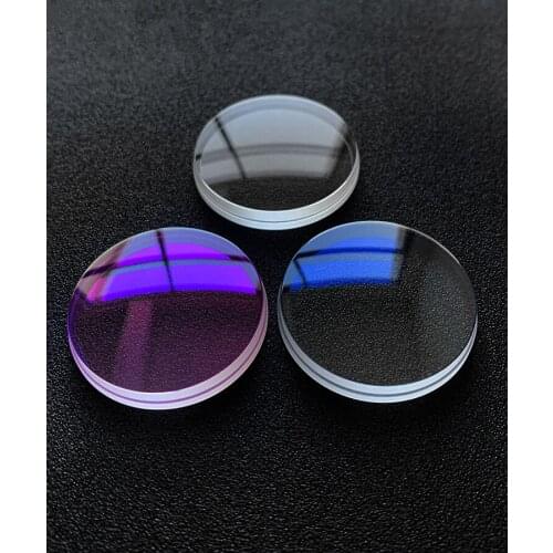 3 Colors Optional Double Dome with Slotted Edge Watch Sapphire Glass Crystal Replacement Spare Parts For Seiko SKX007 009 011