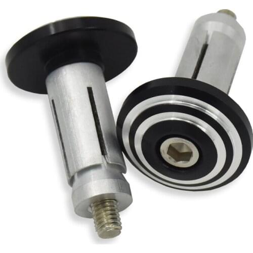 13.5-18mm Retrofit motorcycle universal Aluminum alloy CNC handlebar Spiral balance block end cap
