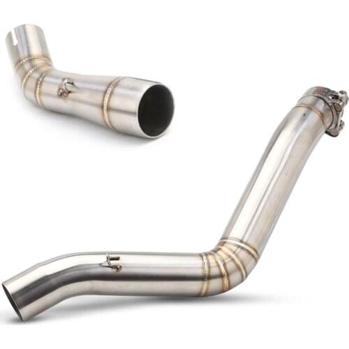 Motorcycle Exhaust System Connect Mid Pipe Link Muffler Pipe For Benelli 502C Exhaust Modified Slip On Escape