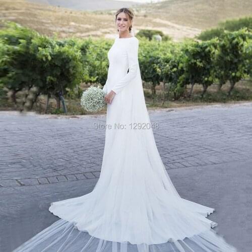 YNQNFS W85 Vestido de Noiva Simples Boho Sexy Backless Mermaid Wedding Dresses 2020