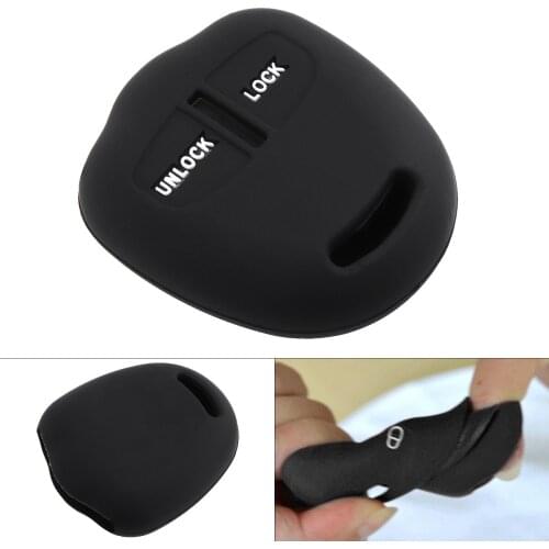 2 Buttons Silicone Car Key Case Protector Holder Fit for MITSUBISHI Triton Pajero Outlander ASX Lancer MIT8 Lama 2008-2012