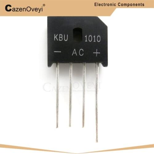 5pcs/lot KBU1010 KBU-1010 10A 1000V Diode Bridge Rectifier diode New In Stock