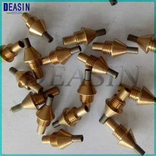 6 pcs Dental Lab Sandblasting Machine Blaster Pen Tip Nozzle Brass Dental instruments