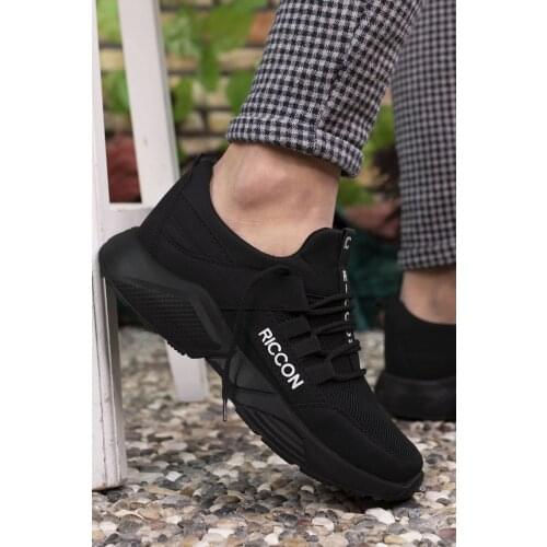 Unisex Black Sneaker Shoes Sports Casual Comfortable and Stylish Men 'S Women 'S Shoes 36-46 number range
