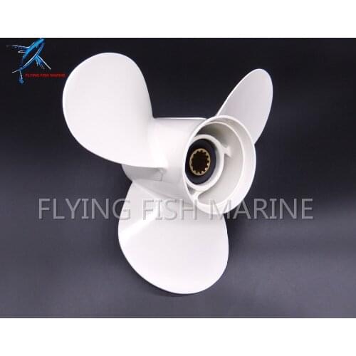 Boat Motor Engine Aluminum 11 1 / 8 x 13 - G Propeller for Yamaha 40HP 50HP 55HP