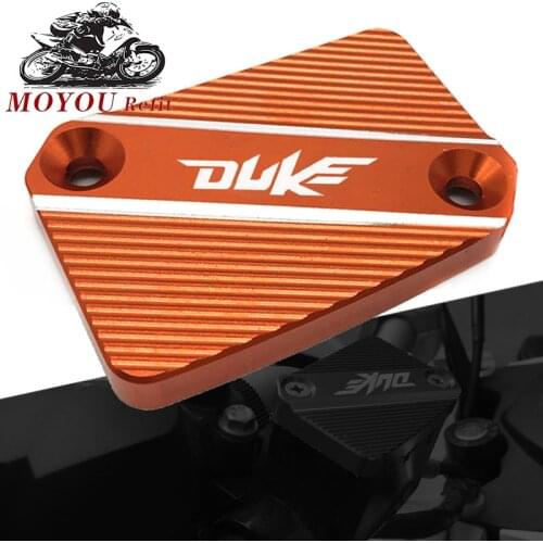 Latest Styles Fits For KTM DUKE 125 200 250 390 690 Duke Aluminum Front Brake Fluid Reservoir Cover Cap Orange Accessories