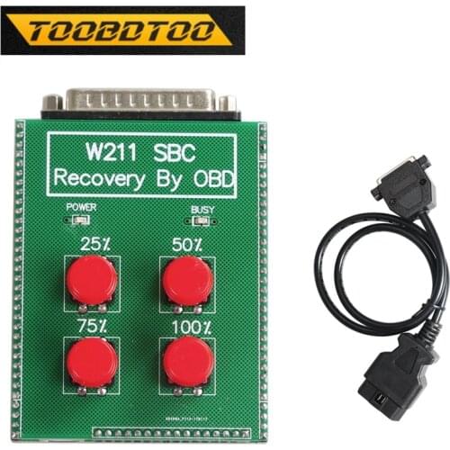 Newest SBC reset tool for Me-rce-des for B-e-nZ W211 R230 ABS SBC Reset Tool W211 R230 Recovery by OBD