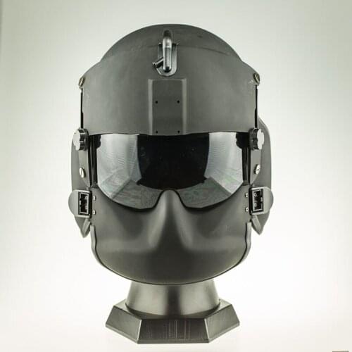 The New Lining EVI Work Hgu-56/p Army Aviation Flight Helmet 55P 68P 84P Black/white Bicolor Lens Support 120fps Cosplay