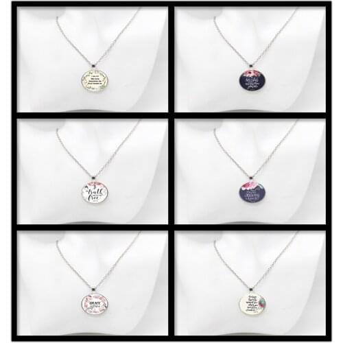 New Psalm 8:9 How Majestic Is Your Name In All The Earth Bible Verses Nursery Verse Necklace Fashion Jewelry Religion Pendant