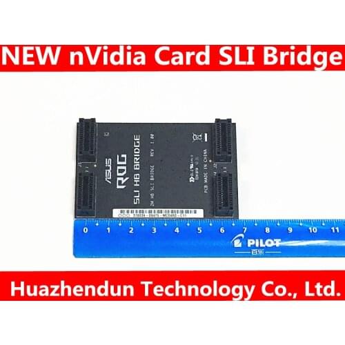 Original certified products nVidia Card SLI Bridge PCI-E Graphics Connector Bridge connection for Video Card 6CM