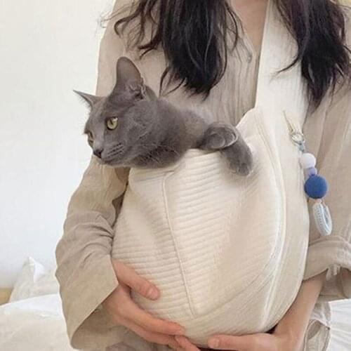 Pet Carrier Bag Handmade Dog Carrier Outdoor Travel Large Capacity Handbag Single Shoulder Bag Sling Comfort Tote Shoulder Bag