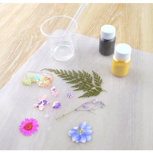 Diy Crafts Silicone Mat Mold Art Jewelry Casting Epoxy Resin Molds Multipurpose Non Stick Anti-dirty Table Mat Making Tool