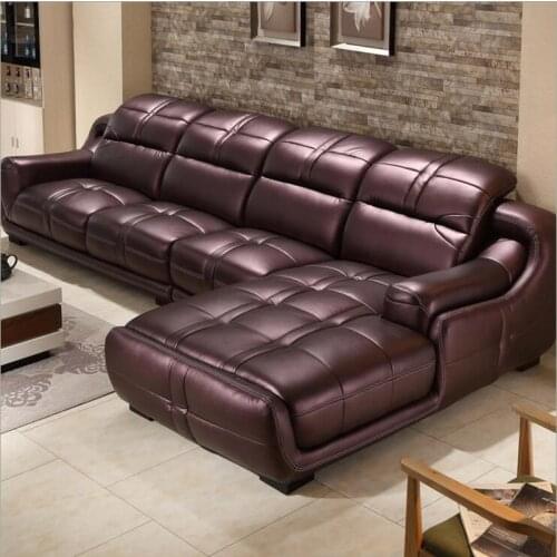 High quality European living room leather sofa o1211
