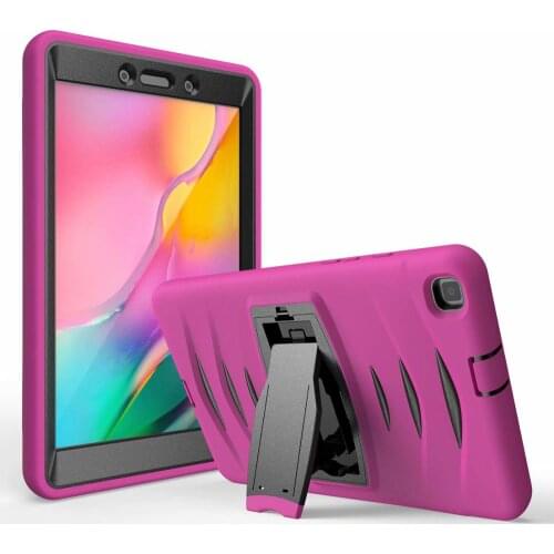 Tablet Protect Case For Samsung Galaxy Tab A 8.0 inch T290 T295 T297 2019 Kids Safe Shockproof Silicone Cover Stand Funda+pen
