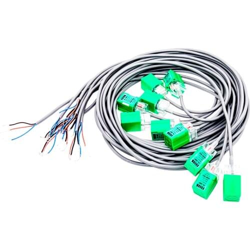 10Pcs PL-08P Inductive Proximity Sensor Switches 8mm DC 10-30V PNP NO Normal Open NEW Replace FOTEK