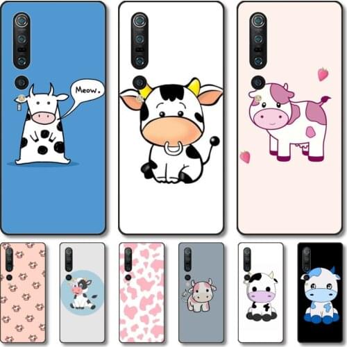 Little cows Phone Case For Xiaomi MI 11 10 9 5g Lite Ultra Pro Note S Black Shell Cover