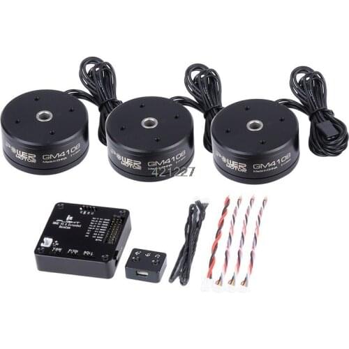 Iflight Ipower AlexMos 32 BIT Extended BGC with GM4108H-120T GM4108 Brushless Motor Set For Aerial photography Instead GBM4108H