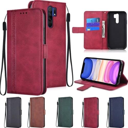 Wallet Leather Case for Xiaomi Redmi 9 9A 9C 9T 8 8A 7 7A 6A 6 5 Plus 5A 4A 4X 4 Pro K40 K30 K20 Pro S2 Y3 GO Funda Flip Cover