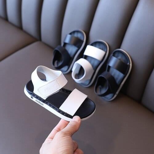 Summer Childrens Boys Sandals For Little Toddler Baby Kids Open Toe Non-slip Beach Sandals New 2021 1 2 3 4 5 6 7 Years old