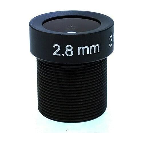 3.0MP HD 2.8mm 1/2.5" F2.0 M12*0.5 3.0 Mega pixels M12 Lens for CCTV Surveillance Security IP Camera