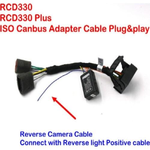 RCD330 Plus Plug&Play ISO Quadlock Adapter Cable w/ CANBUS