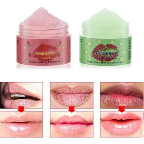 1pc Lip Scrub Lip Scrub Moisturizing Gentle Exfoliating Lip Repair Fading Lip Wrinkles Lipstick Moisturizing Lip Cosmetics