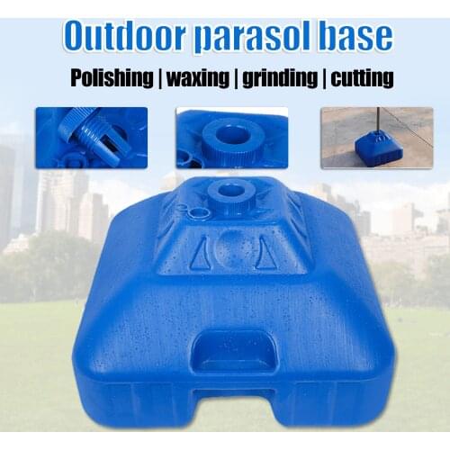 Outdoor Parasol Base Portable Thickened Bucket Umbrella Base Stand for Patio Beach Garden ASD88