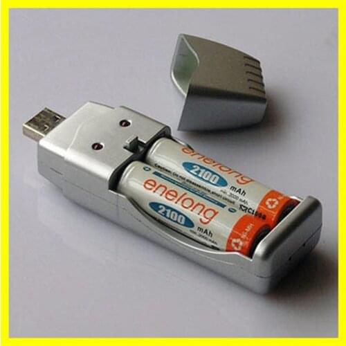 1Pc USB Charger For Ni-MH AA AAA 2A 3A Convenient Portable Rechargeable Charging Battery Devices carregador de bateria New