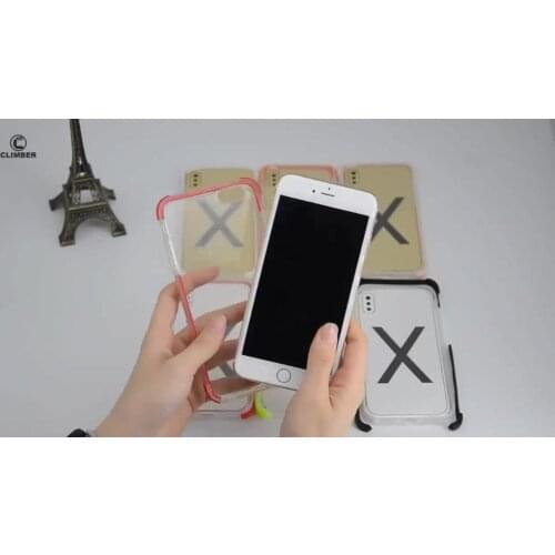 2018 New Design Clear Phone Case For iPhone 8 6S 6 7 Plus,Mobile Back Cover For iPhone X TPU Phone Case