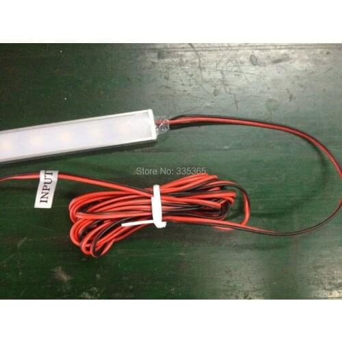 25pcs X 50cm length waterproof IP44 regid SMD5050 led strip light 5w for bathroom for car using 60 pcs / m smd5050 good led