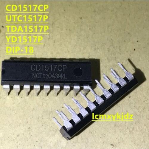 5Pcs/Lot , TDA1517P UTC1517P YD1517P CD1517CP DIP-18 ,New Oiginal Product New original free shipping fast delivery
